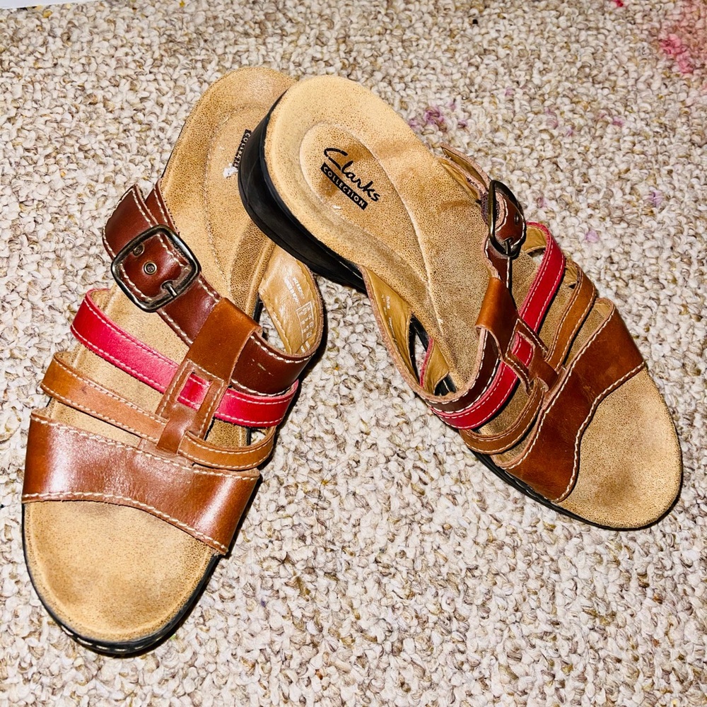 Clarks Collection Womens Sandals Size 9